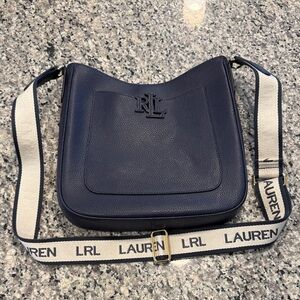 NWOT Navy Ralph Lauren Adjustable Crossbody Bag